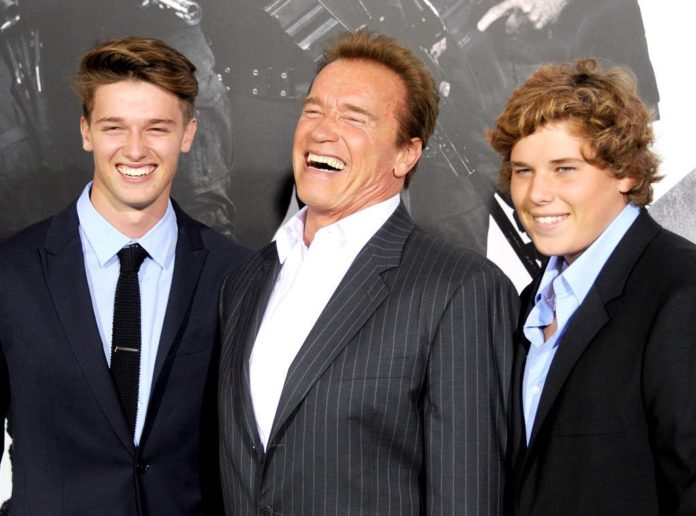 Arnold Schwarzenegger's children dp