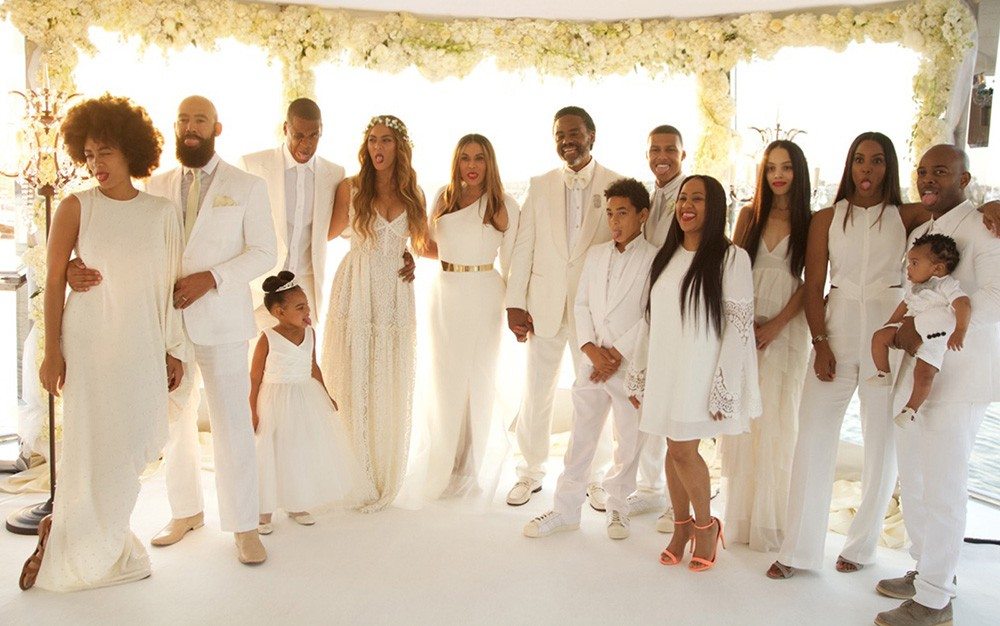 Tina Knowles wedding