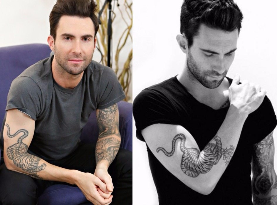 Adam Levine's tattoos