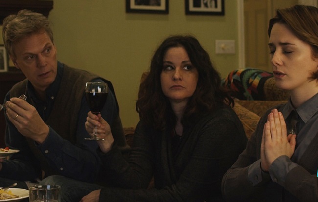 Ally Sheedy, Peter Hedges, and Addison Timlin in Little Sister