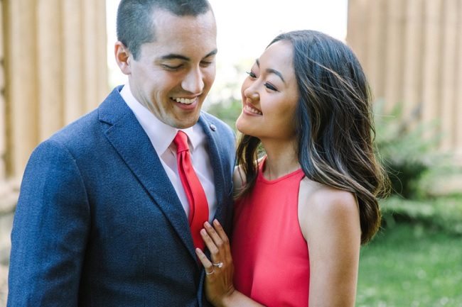 Amy Okuda and her spouse