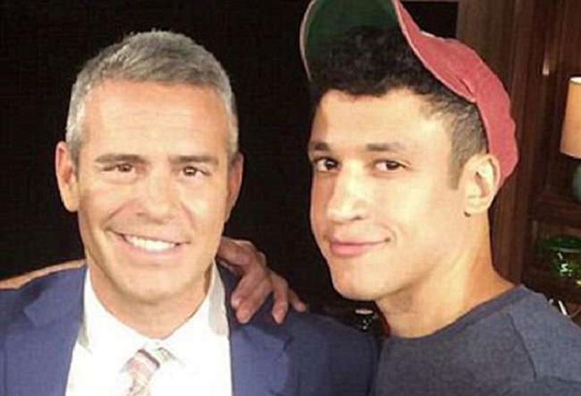 Andy Cohen and Clifton Dassuncao