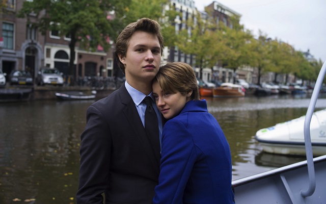 Ansel Elgort and Shailene Woodley in 'The Fault in Our Stars'