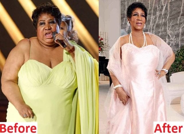 Aretha Franklin Weight Loss 10 Celebrity Weight Loss Transformations We All Admire