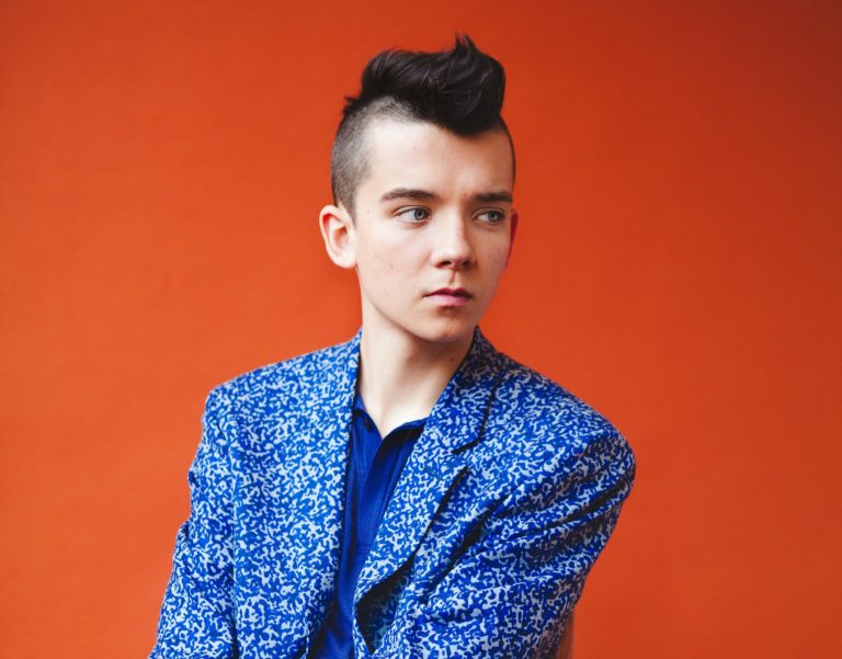 The 24-year old son of father (?) and mother(?) Asa Butterfield in 2022 photo. Asa Butterfield earned a  million dollar salary - leaving the net worth at  million in 2022