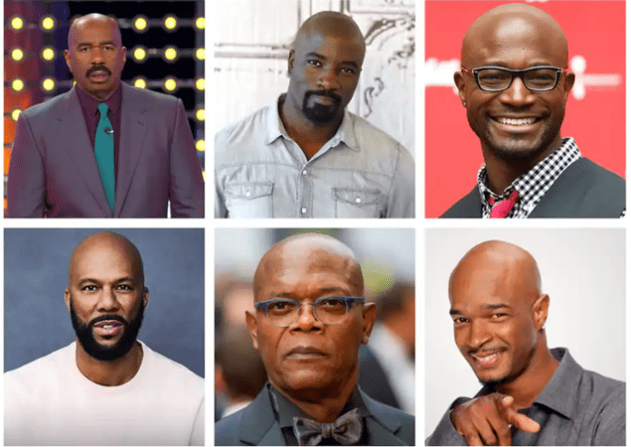 Bald Black Actors