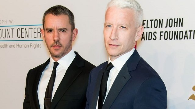 Benjamin Maisani and his boyfriend, Anderson Cooper
