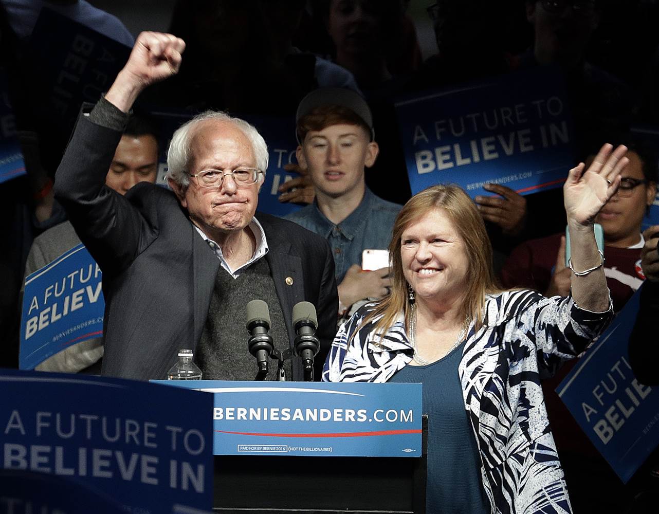 Bernie Sanders and Wife