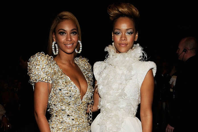 Beyonce and Rihanna 