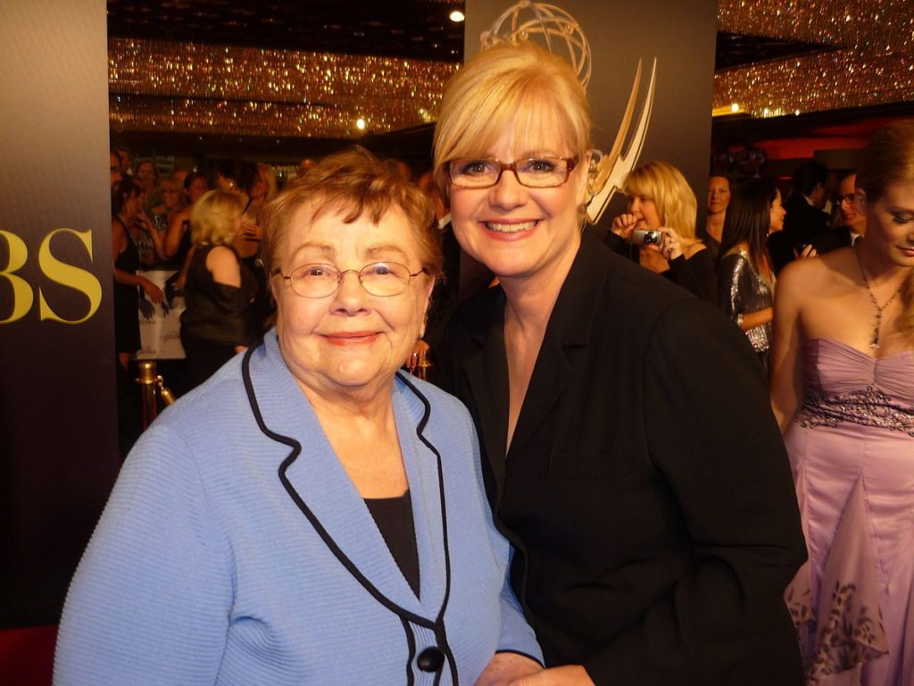 Bonnie Hunt and mom Alice Hunt