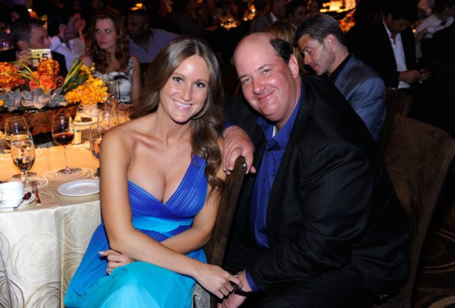 Celeste Ackelson and Brian Baumgartner