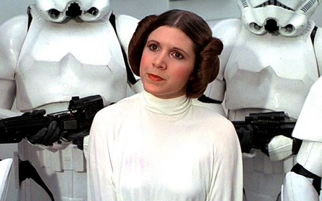 Carrie Fisher as Princess Leia