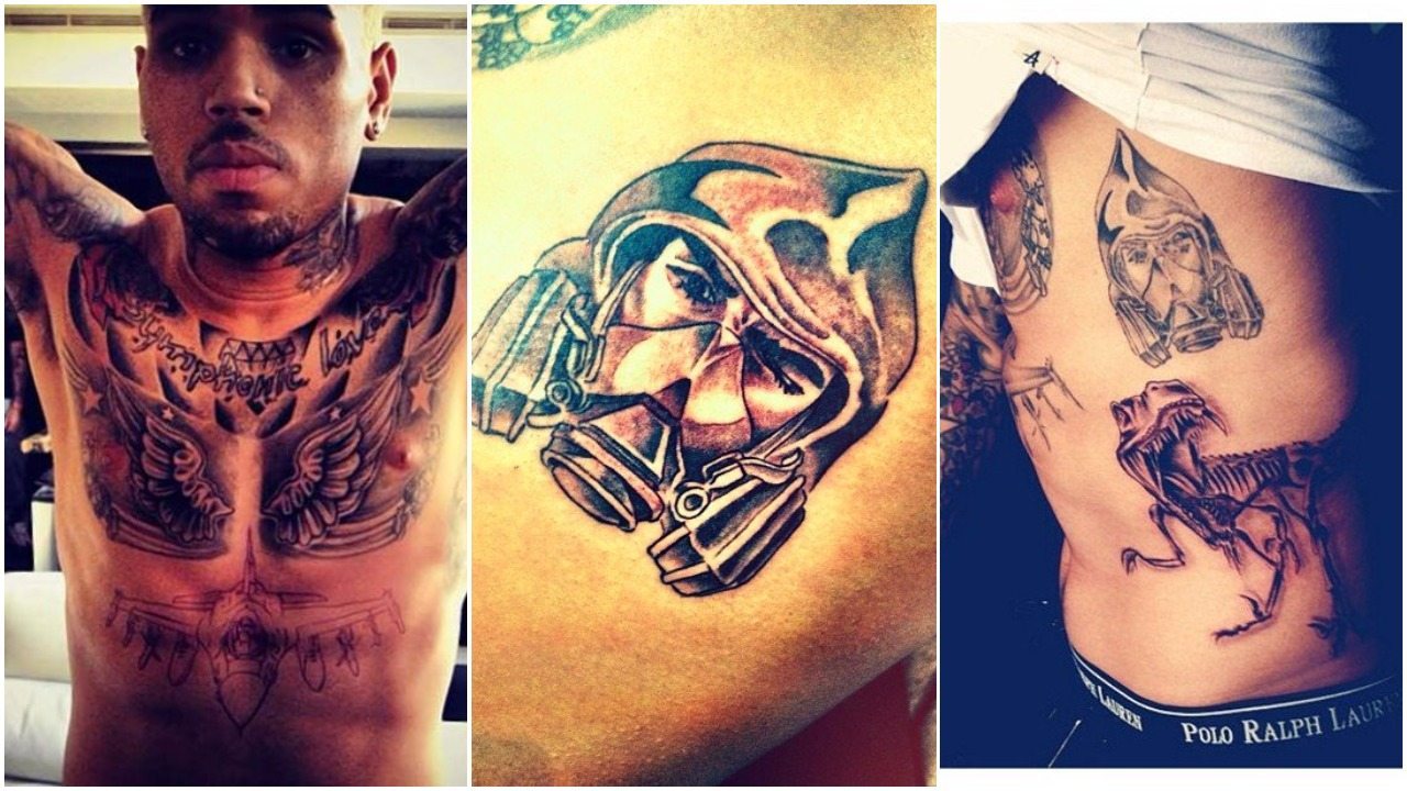 A Complete List Of Chris Brown Tattoos And The Stories Behind Them 