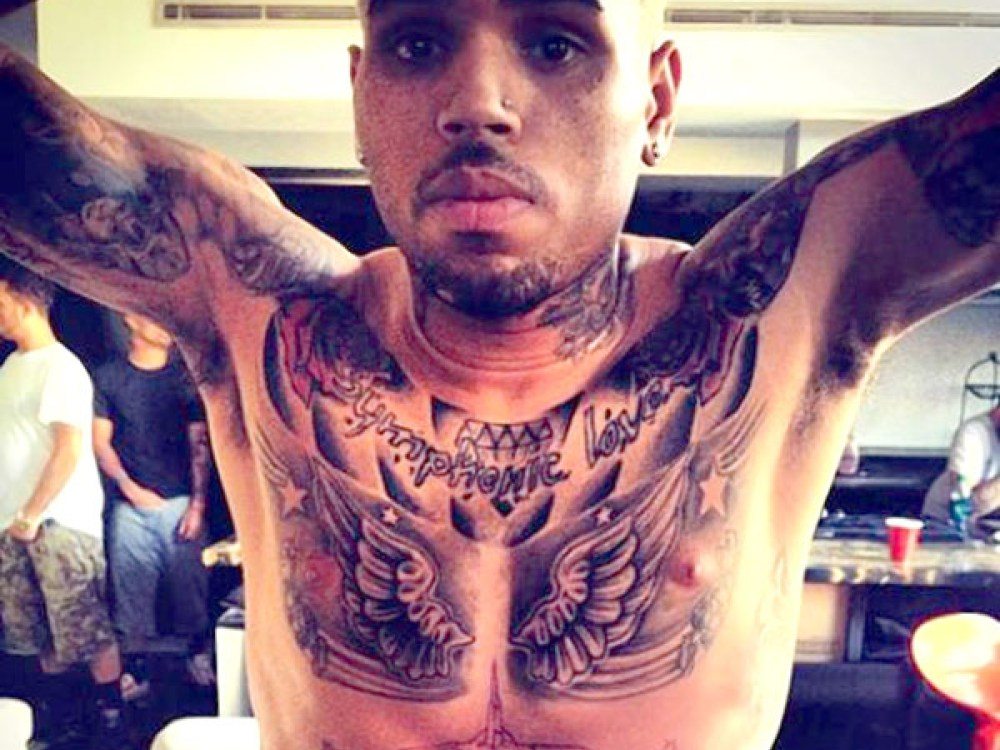 A Complete List of Chris Brown Tattoos and The Stories Behind Them