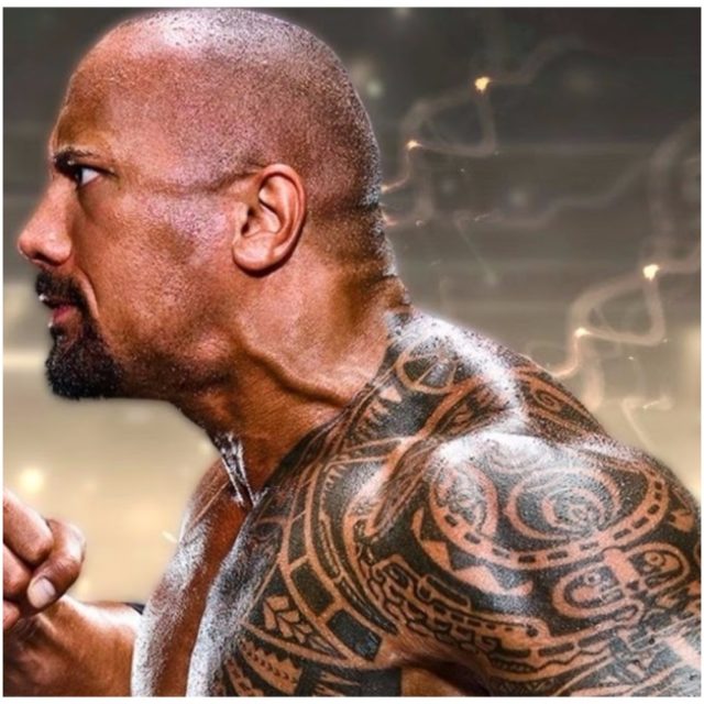 dj-tattoos Dwayne Johnson's tattoos dpppp