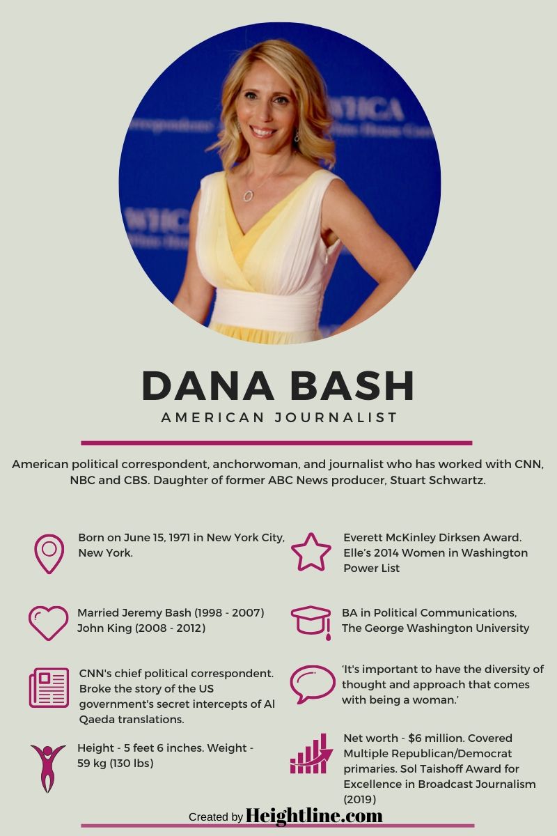 Dana Bash Body Measurement Bikini Bra Sizes Height Weight Celebrity Body Info 