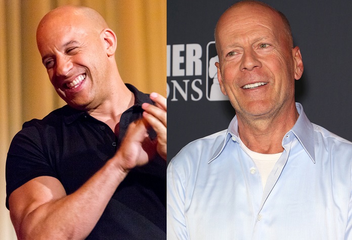 Vin Diesel and Bruce Willis 