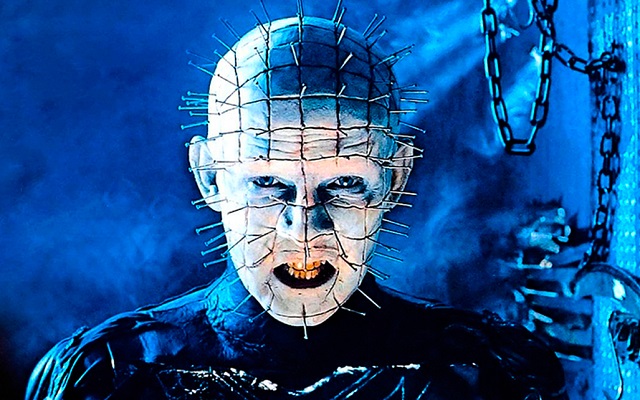Best 80's horror movies - Doug Bradley as Cenobite Pinhead on 'Hellraiser'