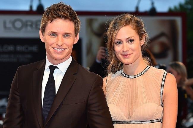 Eddie Redmayne and Hannah Bagshawe