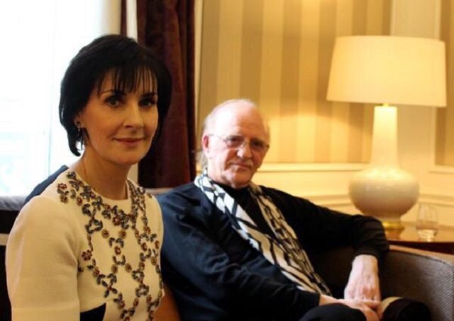Enya and her producer, Nicky Ryan