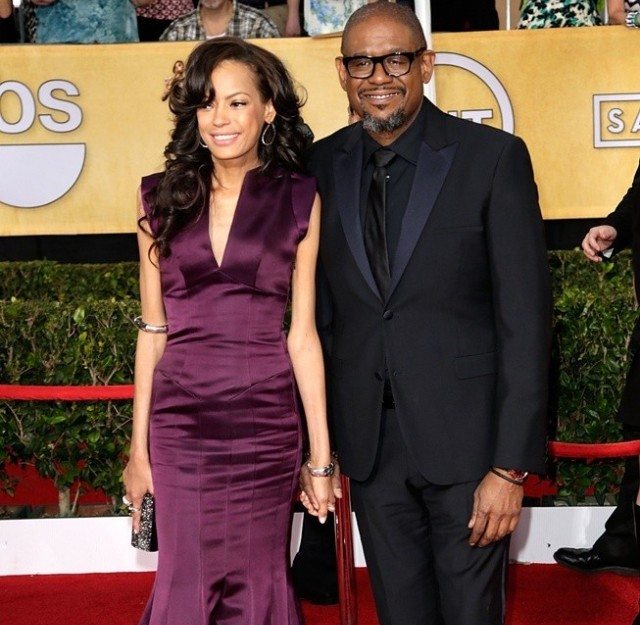 Forest Whitaker and Wife Keisha Nash