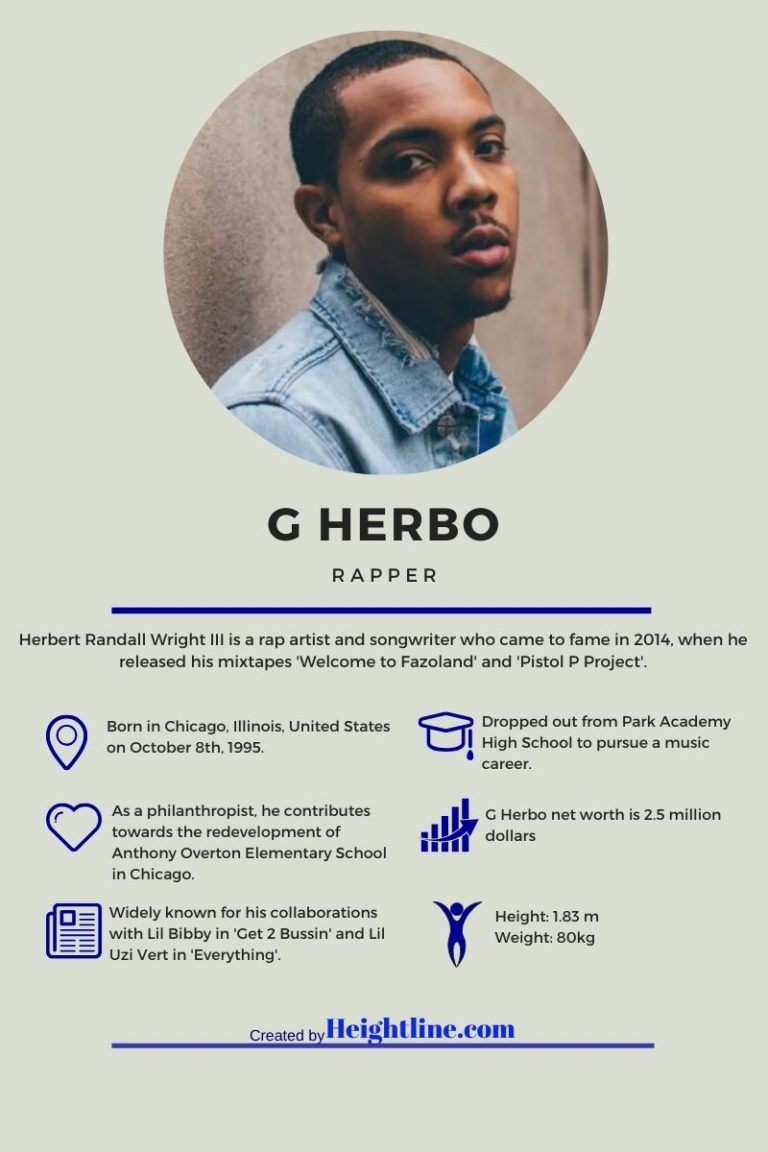 G Herbo Net Worth in 2022 and Things He Spend His Money On