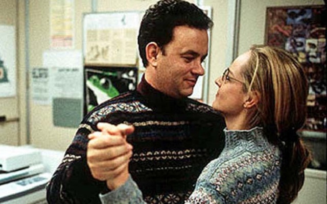Helen Hunt and Tom Hanks in 'Cast Away'