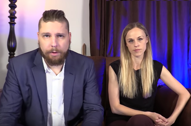 Henrik Palmgren and Lana Lokteff