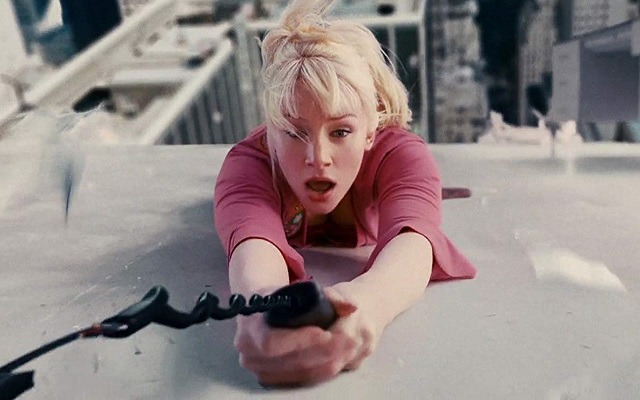 Howard as Gwen Stacy in 'Spiderman 3'