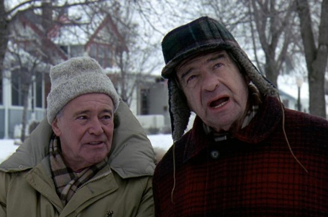 Jack Lemmon and Walter Matthau in Grumpy Old Men