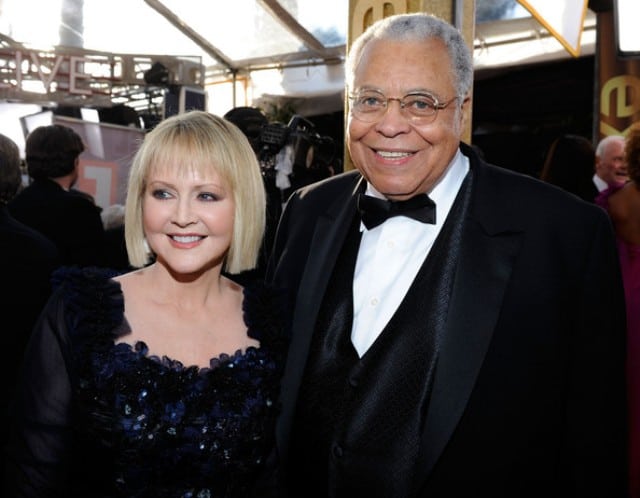 James Earl Jones and wife Cecilia Hart