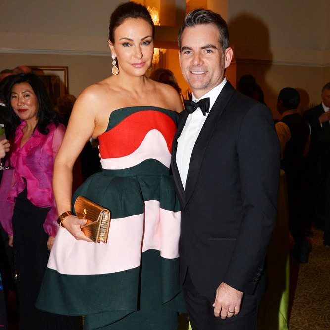 Jeff Gordon and wife