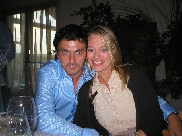 Jeri Ryan and husband Christophe Eme
