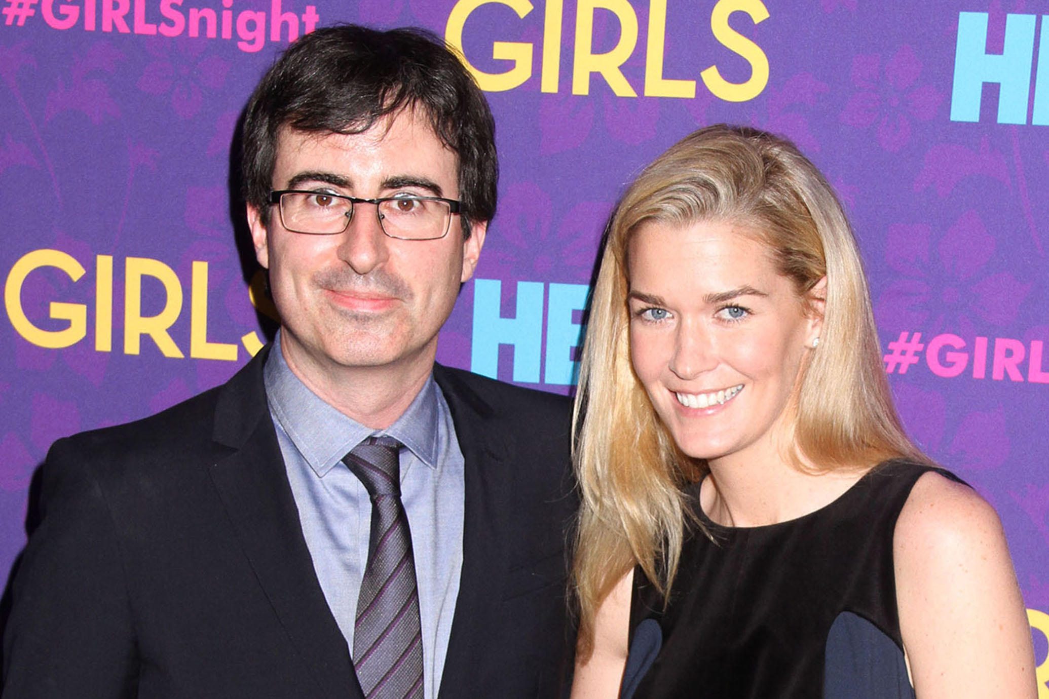 John Oliver and Wife Kate Norley