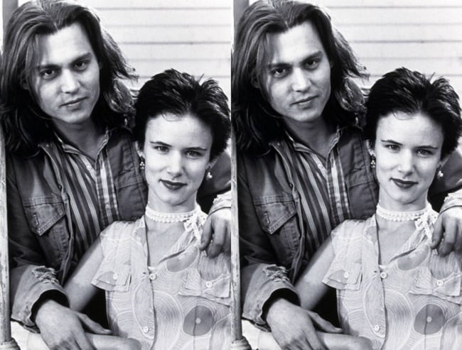 Johnny Depp and Juliette Lewis