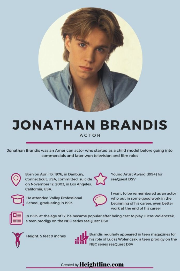 Jonathan Brandis Bio Love Life And Why He Killed Himself