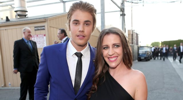 Justin Bieber And Mom