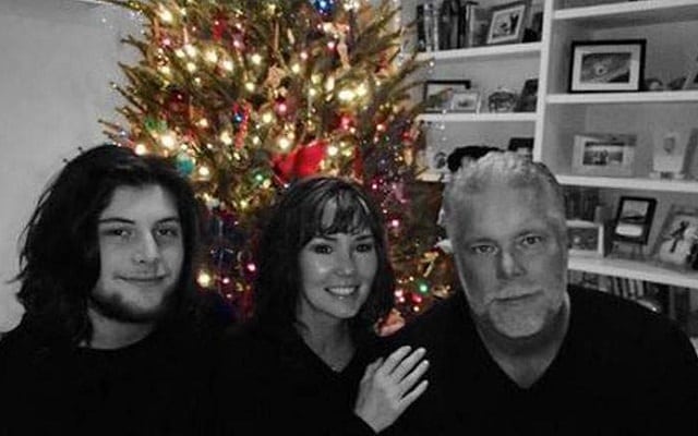 Kevin Nash and his family