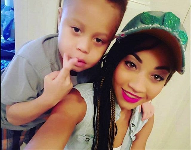 Korryn Gaines and her son, Kodi