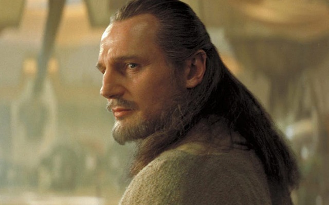 Liam Neeson as Qui-Gon Jinn