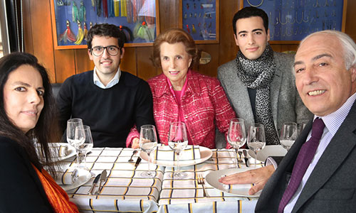 Liliane Bettencourt family