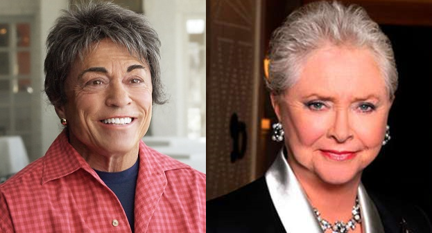 Mae Brown and Susan Flannery