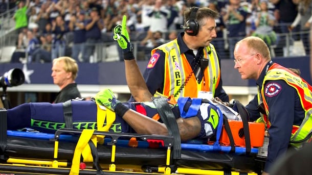 Marshawn Lynch injury