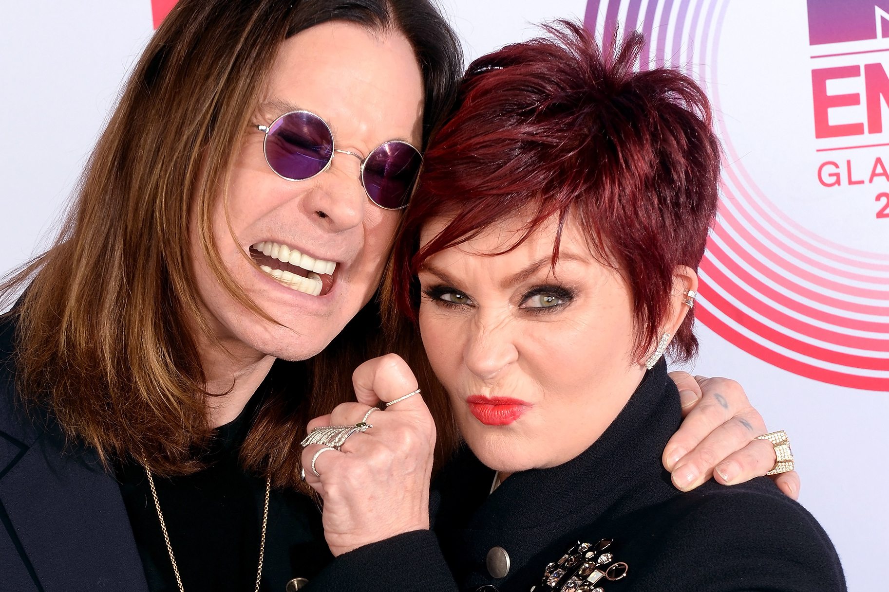 Ozzy Osbourne and Wife Sharon