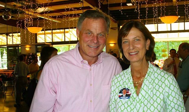 Richard Burr Wife and sons 