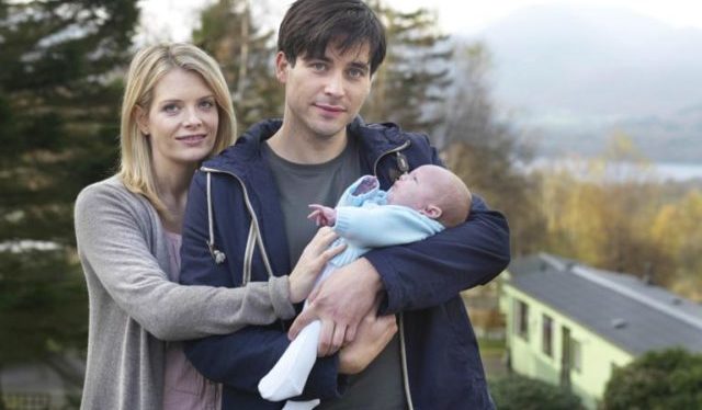 Rob James-Collier wife and son