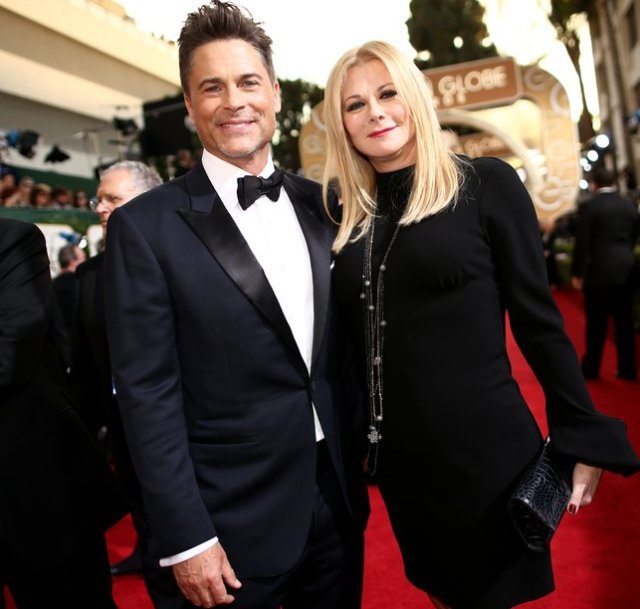 Rob Lowe and wife Sheryl Berkoff