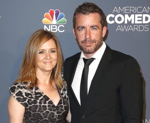 Samantha Bee and husband Jason Jones