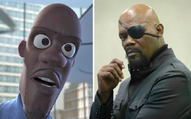 Samuel Jackson in 'The Incredibles'