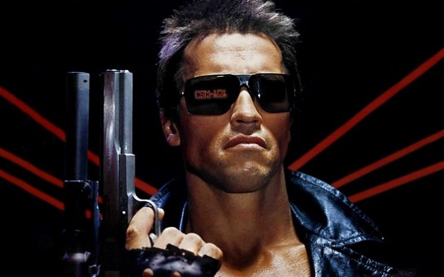 Sci-fi movies from the 80s - Schwarzenegger in 'The Terminator'